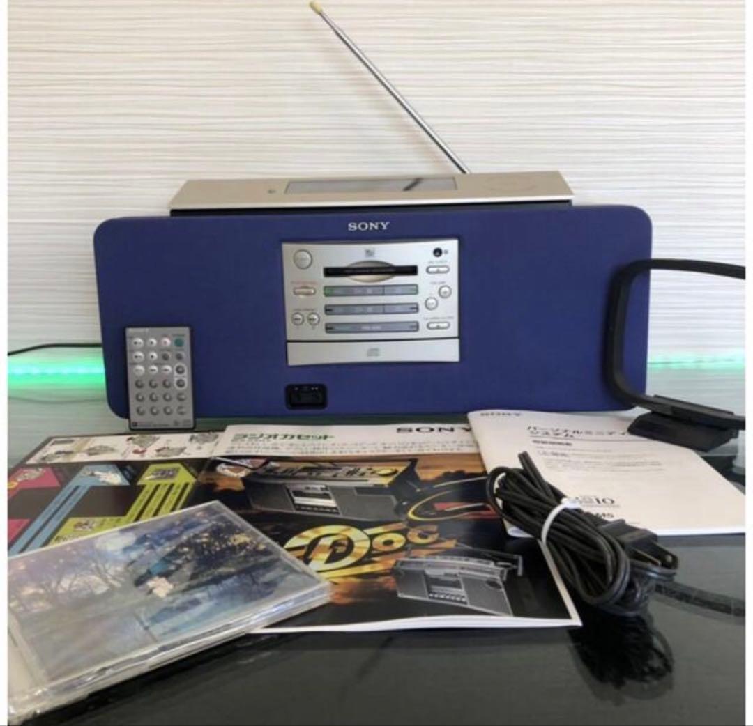 SONY★長期保管品 メンテ済 動作良好♪名機 高音質 CD/MD ★ZS-M5