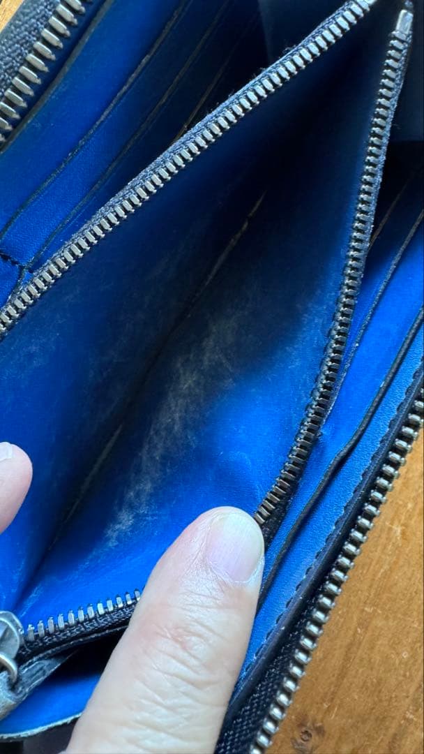 [値下げ]ベルルッティ　特注　初期型　ヴェネチアレザー　Berluti　長財布