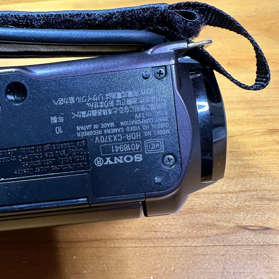 SONY HDR-CX370V ビデオカメラ ほぼ新品 5984