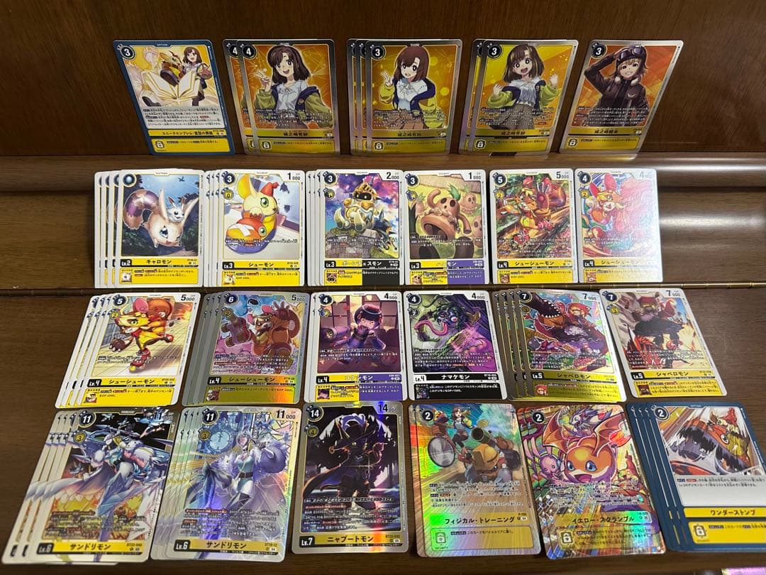 カグヤモン　パペットデッキ　本格構築デッキ50枚+デジタマ4枚＋調整用57枚