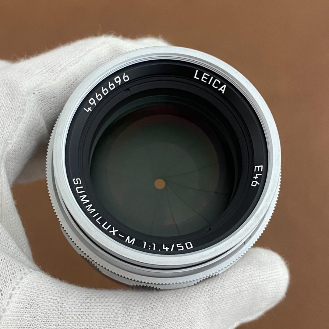 Summilux M50mm f1.4 Silver 復刻 11714 保証付き