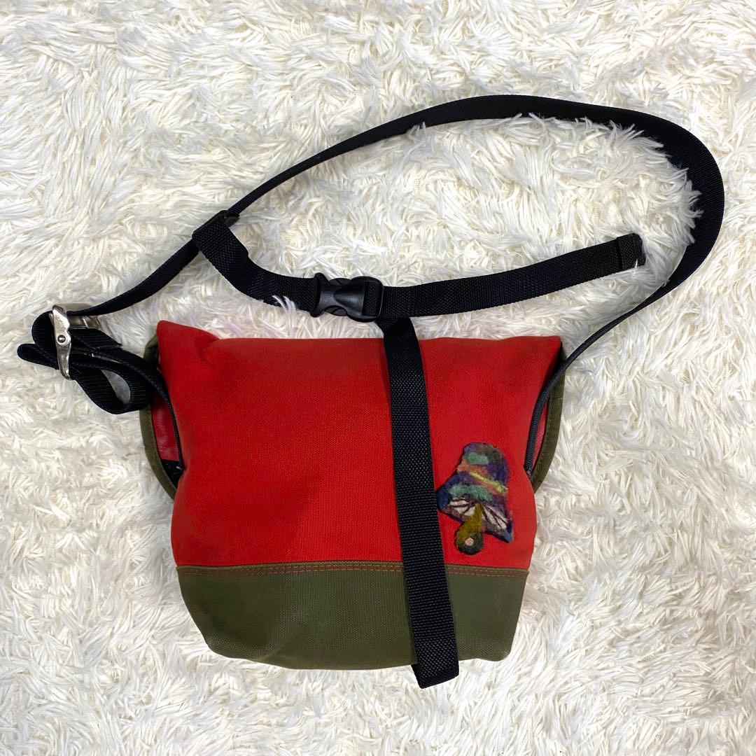 CRANK メッセンジャーバック　ワッペン　キャンバス