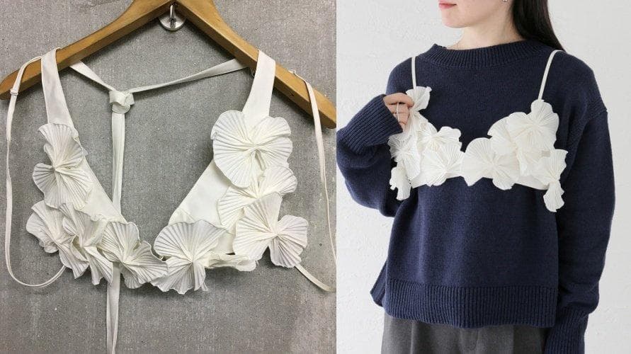 MARGE マージ 25ss Decorative bra top ブラトップ