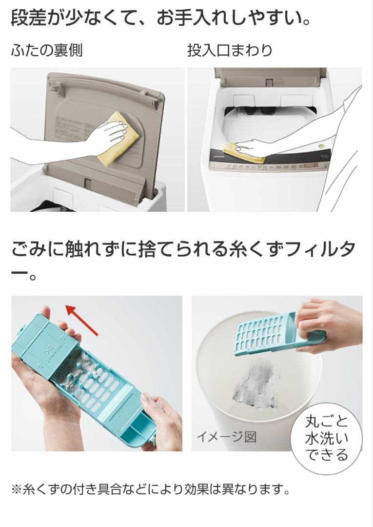 【2019年製】日立 ビートウォッシュ 縦型洗濯機 BW-DV90EE7(M)