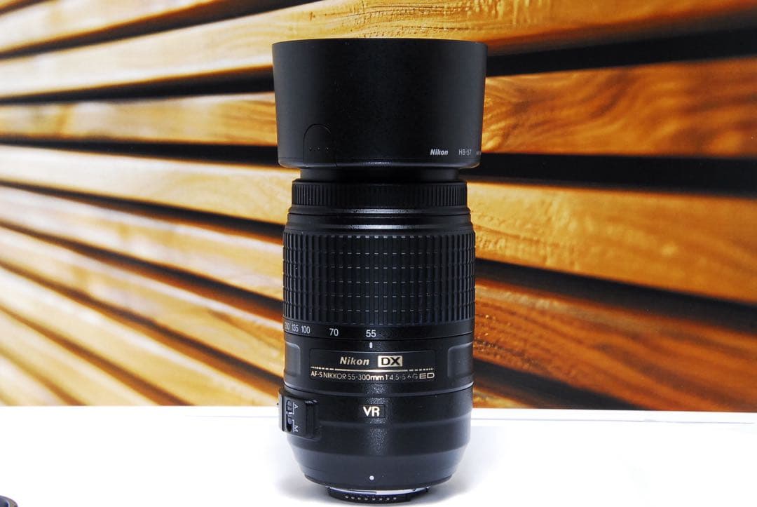 超望遠レンズ ★Nikon AF-S 55-300mm★手ぶれ補正付★ 一眼レフ