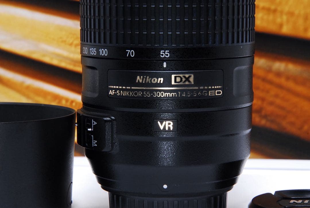 超望遠レンズ ★Nikon AF-S 55-300mm★手ぶれ補正付★ 一眼レフ