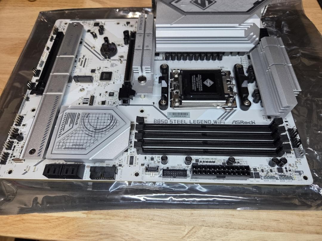 ASRock B850 STEEL LEGEND WiFi　ジャンク品　ピン折れ