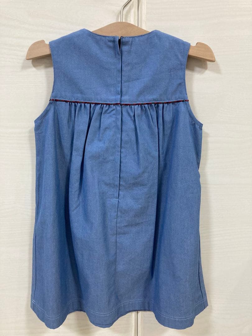 【タグ付き未使用】familiar ワンピース 100 ジャンパースカート