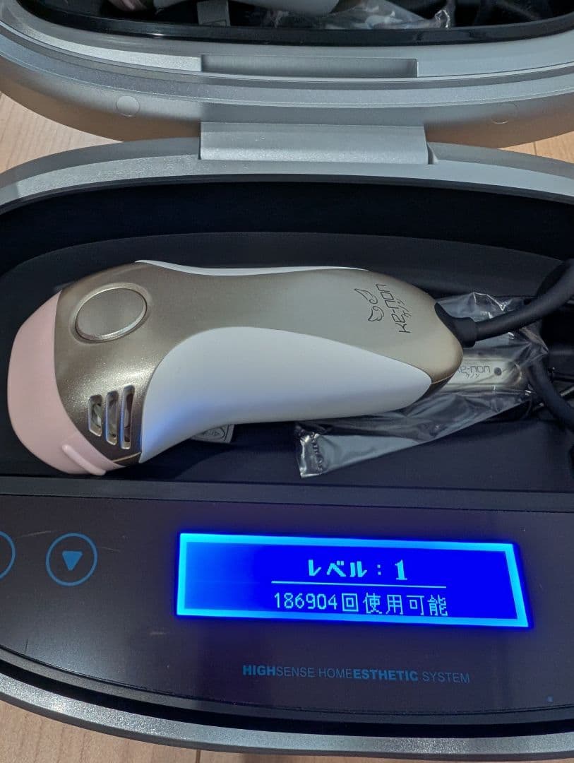 ケノン 脱毛器 Ver.7.1　ke-non 眉毛脱毛器付　スキンカートリッジ付