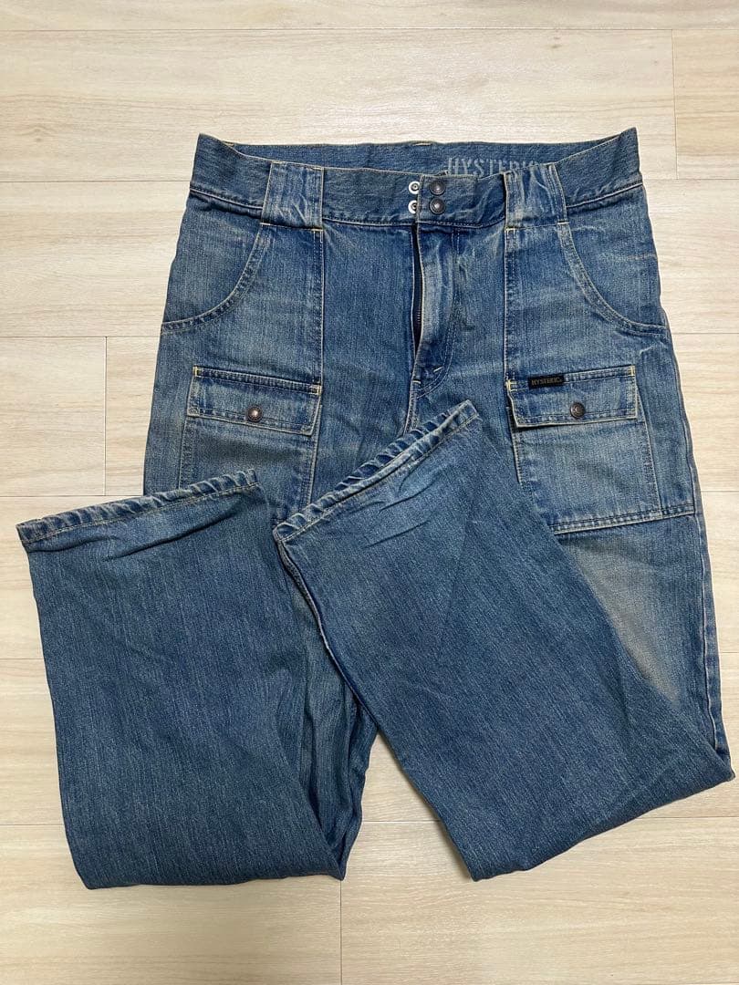 HYSTERIC GLAMOUR ブルーデニムパンツ