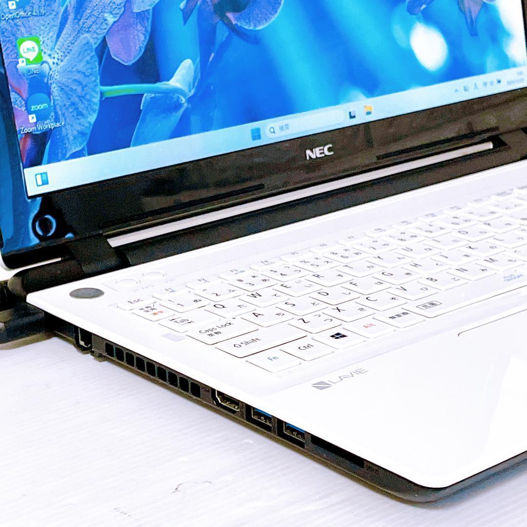 NEC Windows11 ノートパソコン SSD NEC ノートPC