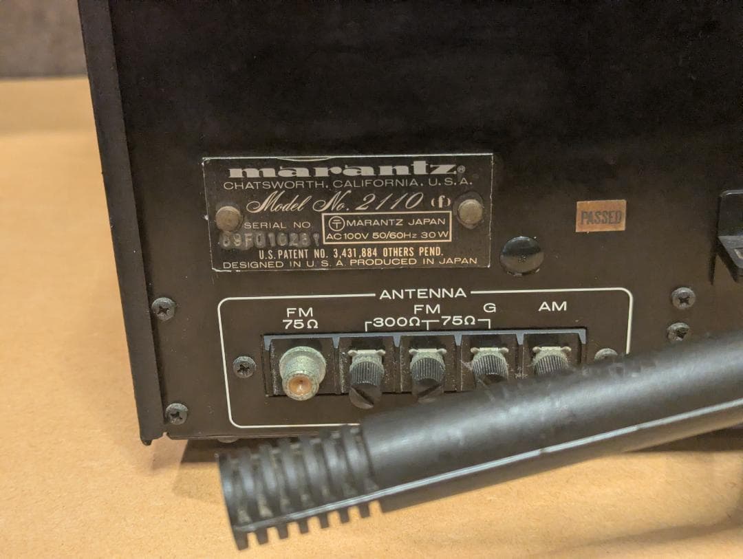 【整備品】Marantz Model 2110 オシロ付チューナー LED化