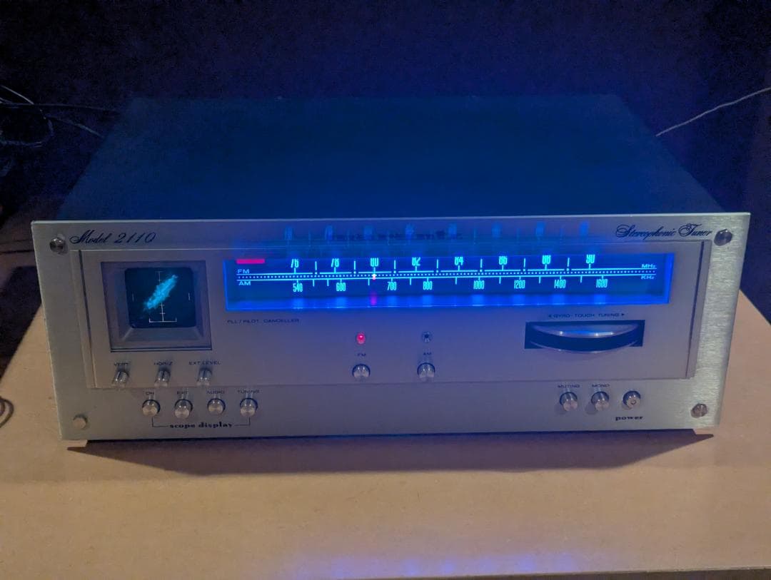 【整備品】Marantz Model 2110 オシロ付チューナー LED化