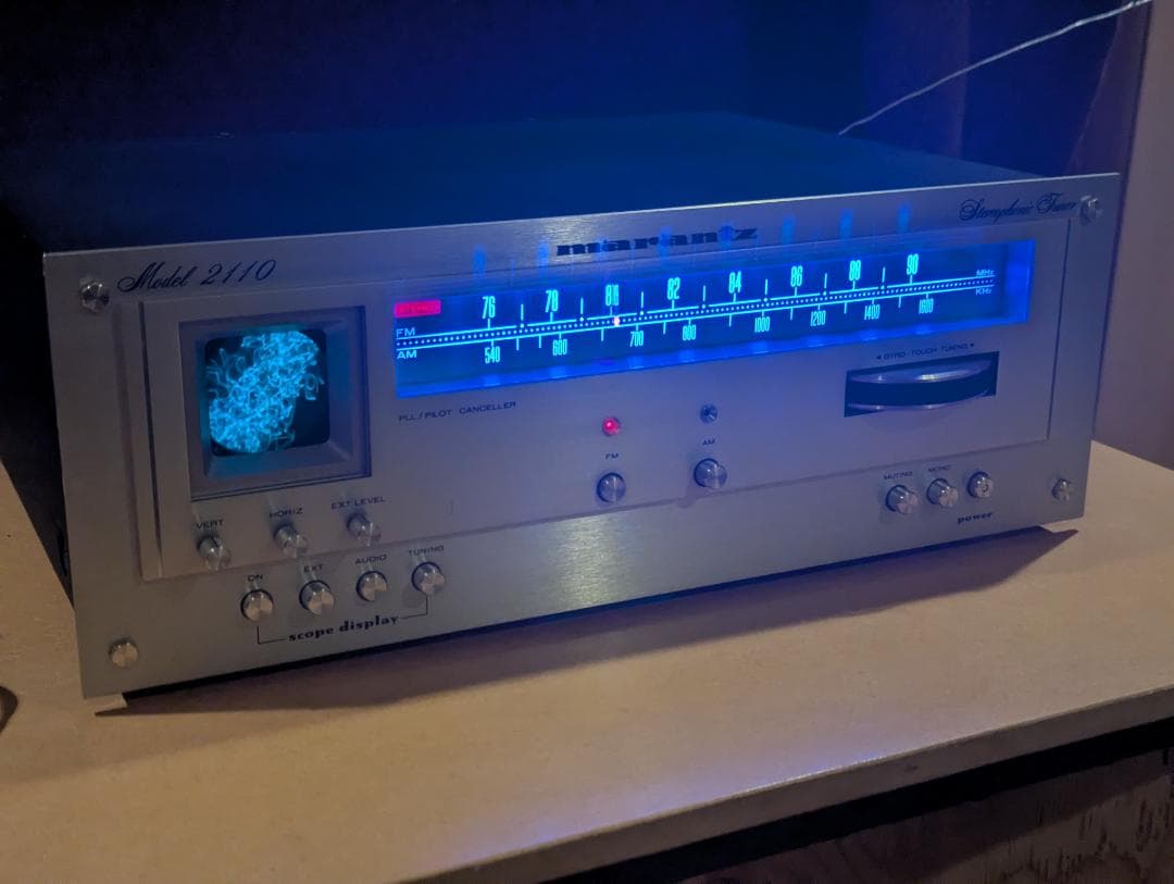 【整備品】Marantz Model 2110 オシロ付チューナー LED化