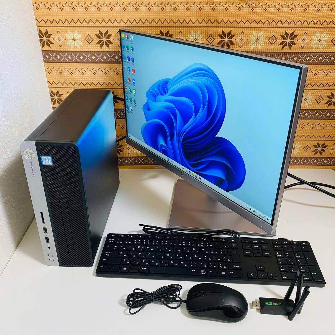 Y629 HPデスクトップSSD第9世代高速Windows11オフィス2024付