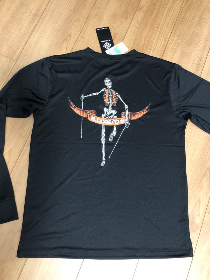 ELDORESO エルドレッソ ボーンマン Tシャツ 未使用品　サイズMブラック