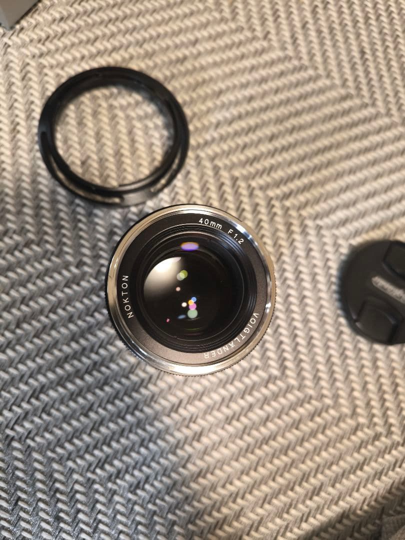 NOKTON 40mm F1.2 VM フード箱あり