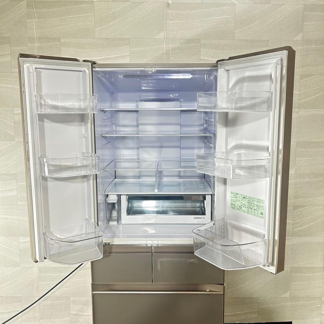 HITACHI 520L 大型冷蔵庫 6ドア 大容量 2020年製 d4839