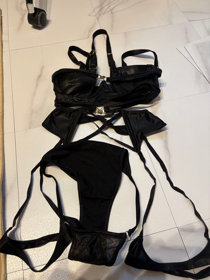 pharfaite SGS セミオープンバスト・ハーネスボンテージセットアップ