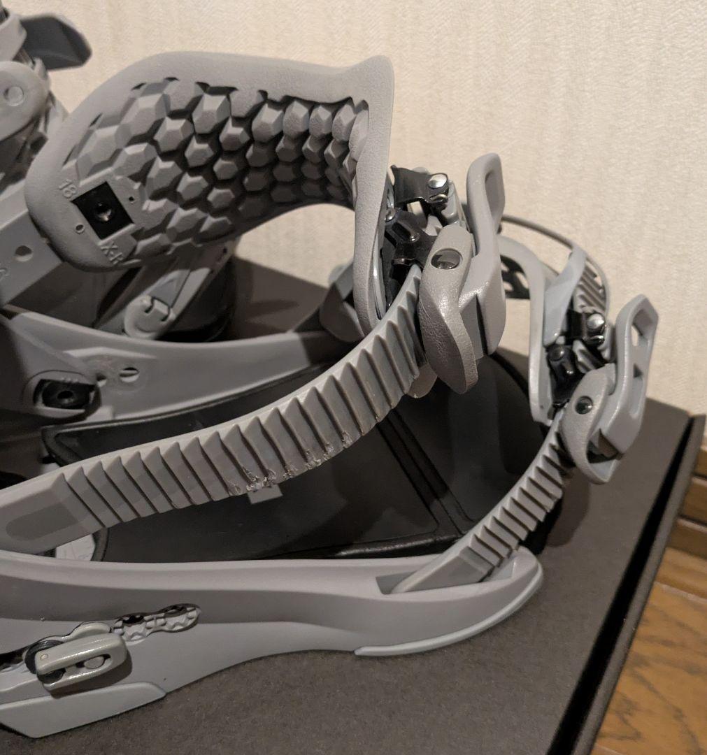 FLUX CV 23-24 グレー Sサイズ スノーボード ビンディング