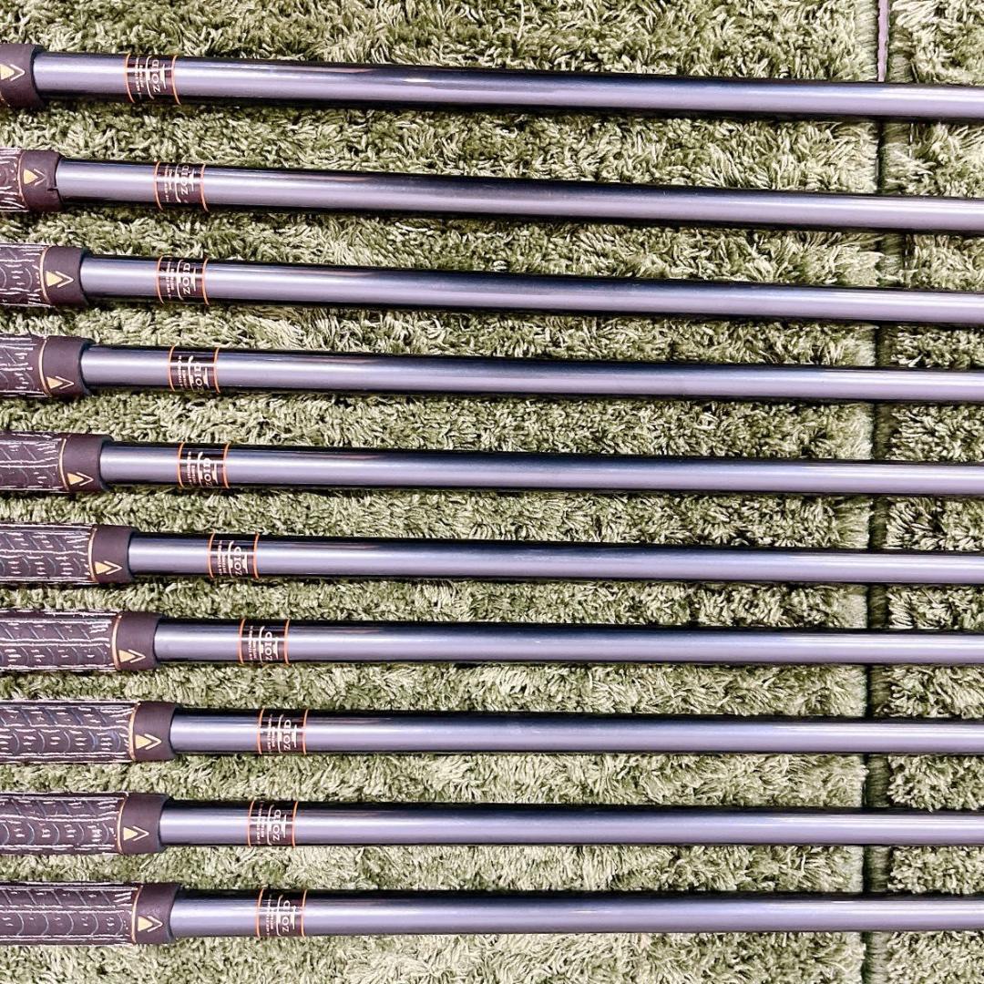 【レフティ】ミズノ T-ZOID COMP メンズゴルフ アイアン 10本セット