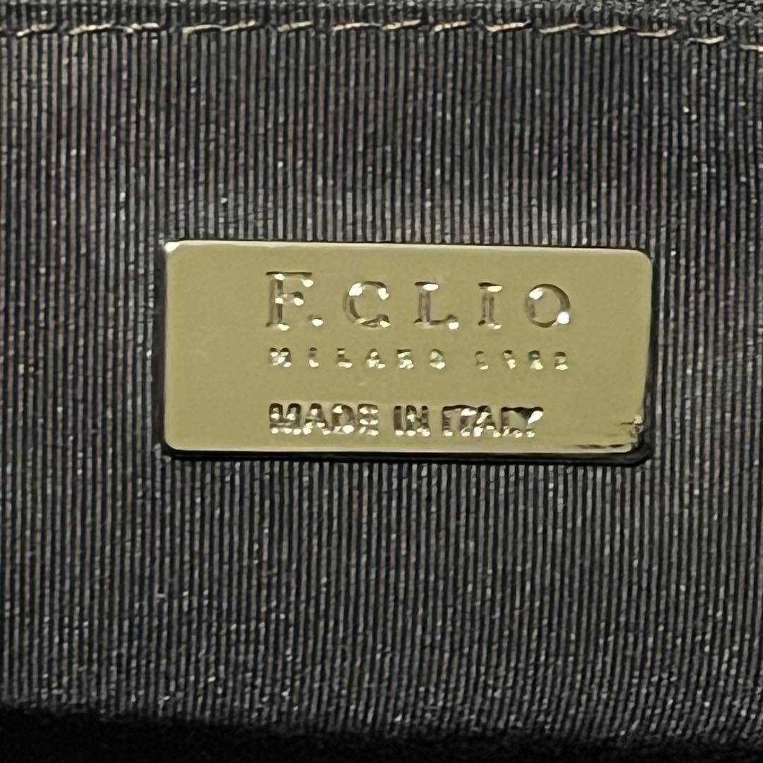 【未使用級】エフクリオ　ビジネスバッグ　レザー　2way ブラック