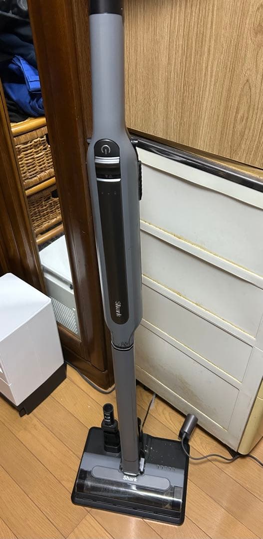Shark スティッククリーナー CS100JGR 本体　充電スタンド付き