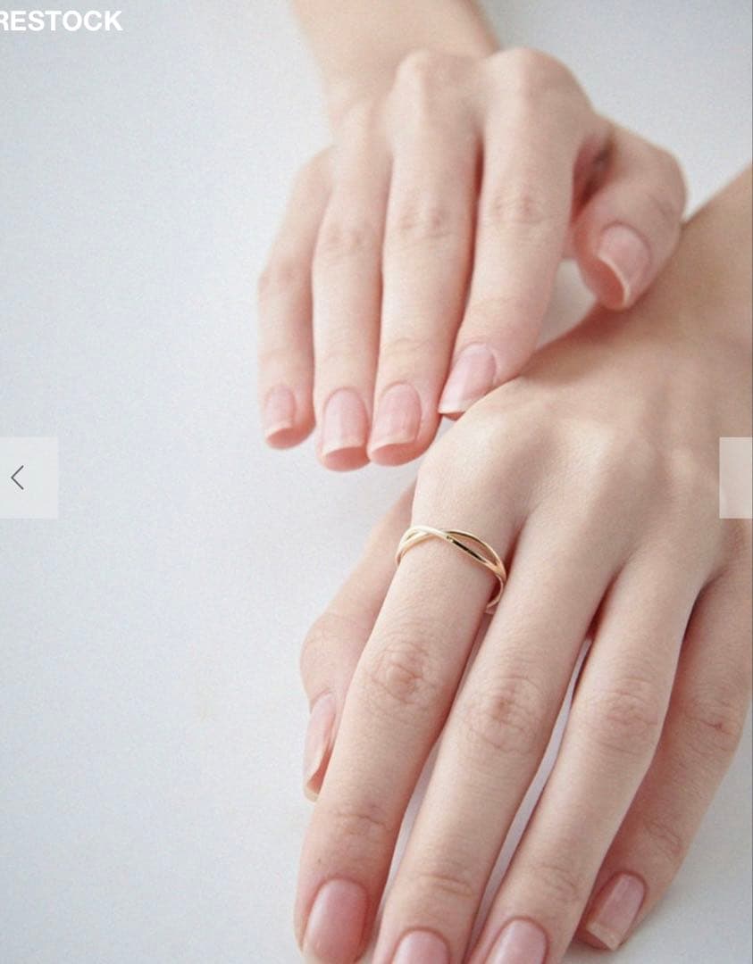 ete ツイストデザイン リング 13号 k10YG