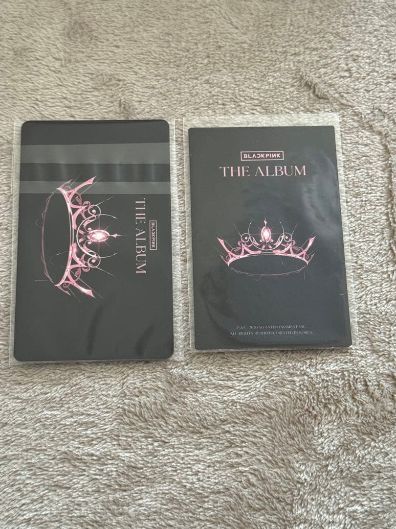 THE ALBUM JENNIE ユニバ特典 トレカ