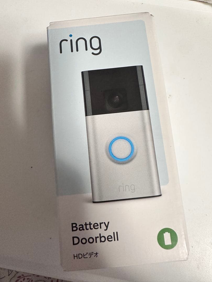 【新品未開封】Amazon Ring Battery Plusリング ドアベル+