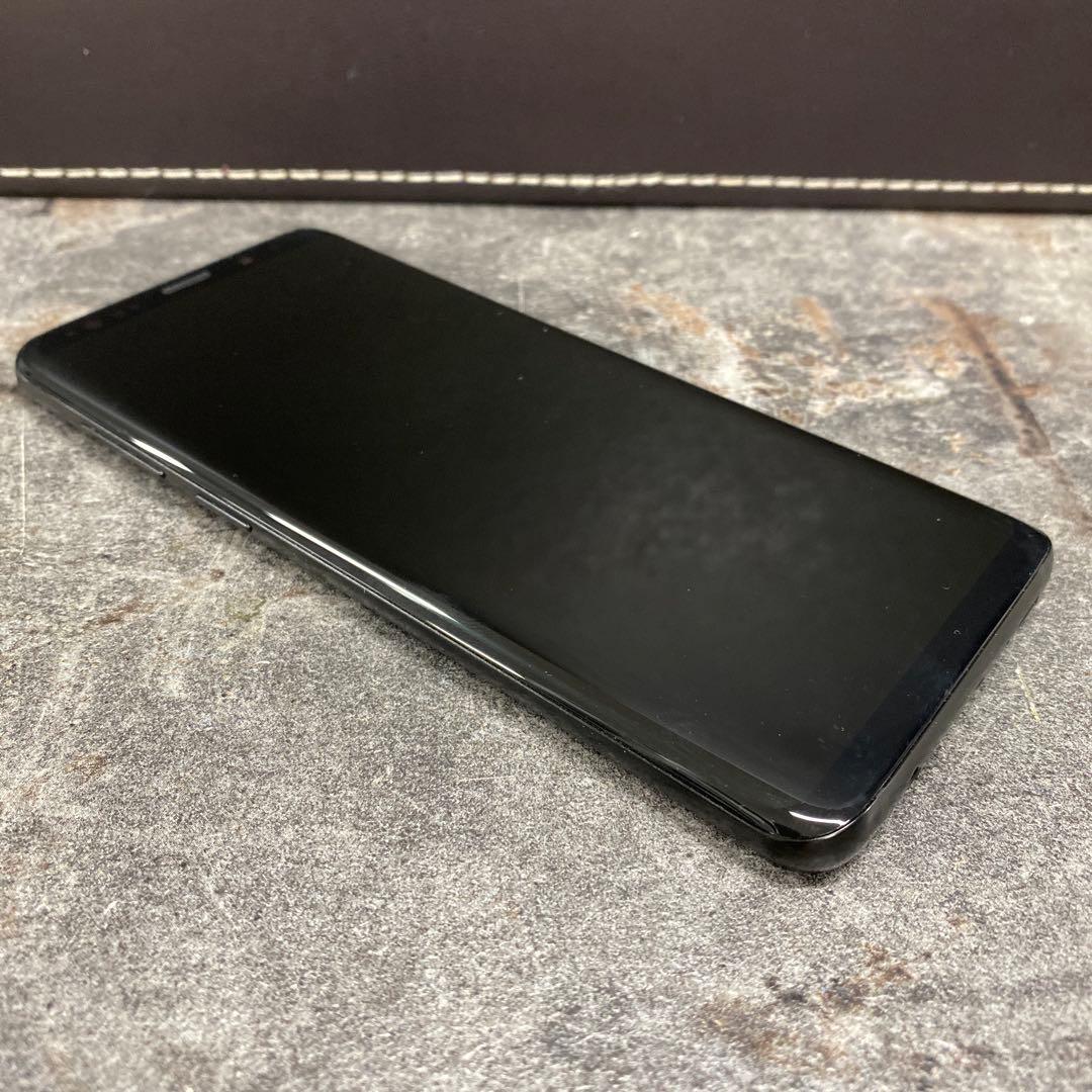 ①Galaxy S9+ SC-03K ミッドナイトブラック