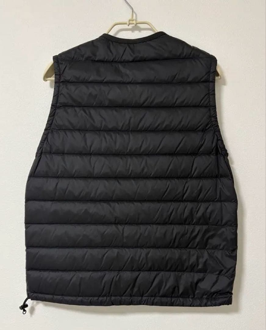 DANTON ダウンベスト ブラック 34 インナーダウンベスト