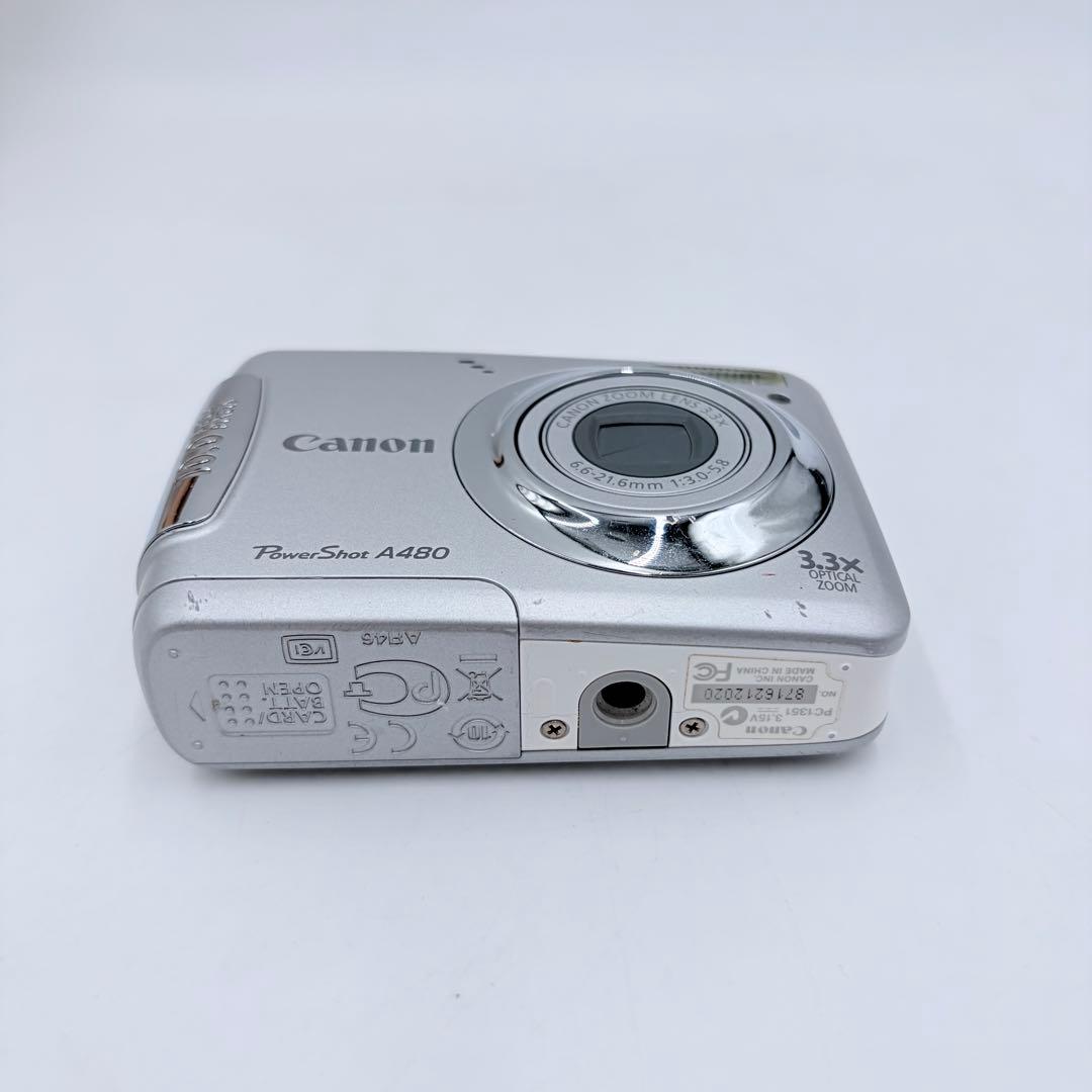 Canon PowerShot A480 シルバー コンデジ 元箱付き