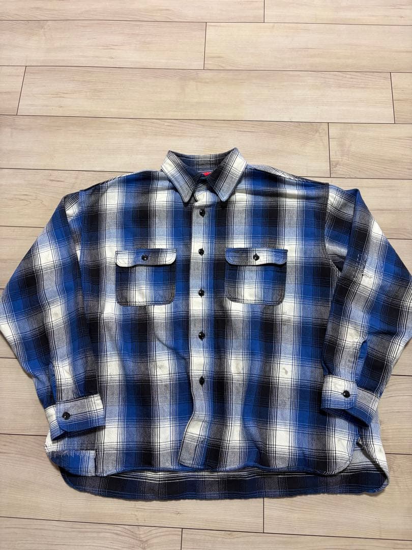 トップス SAINT Mxxxxxx BerBerjin Flannel Shirt L