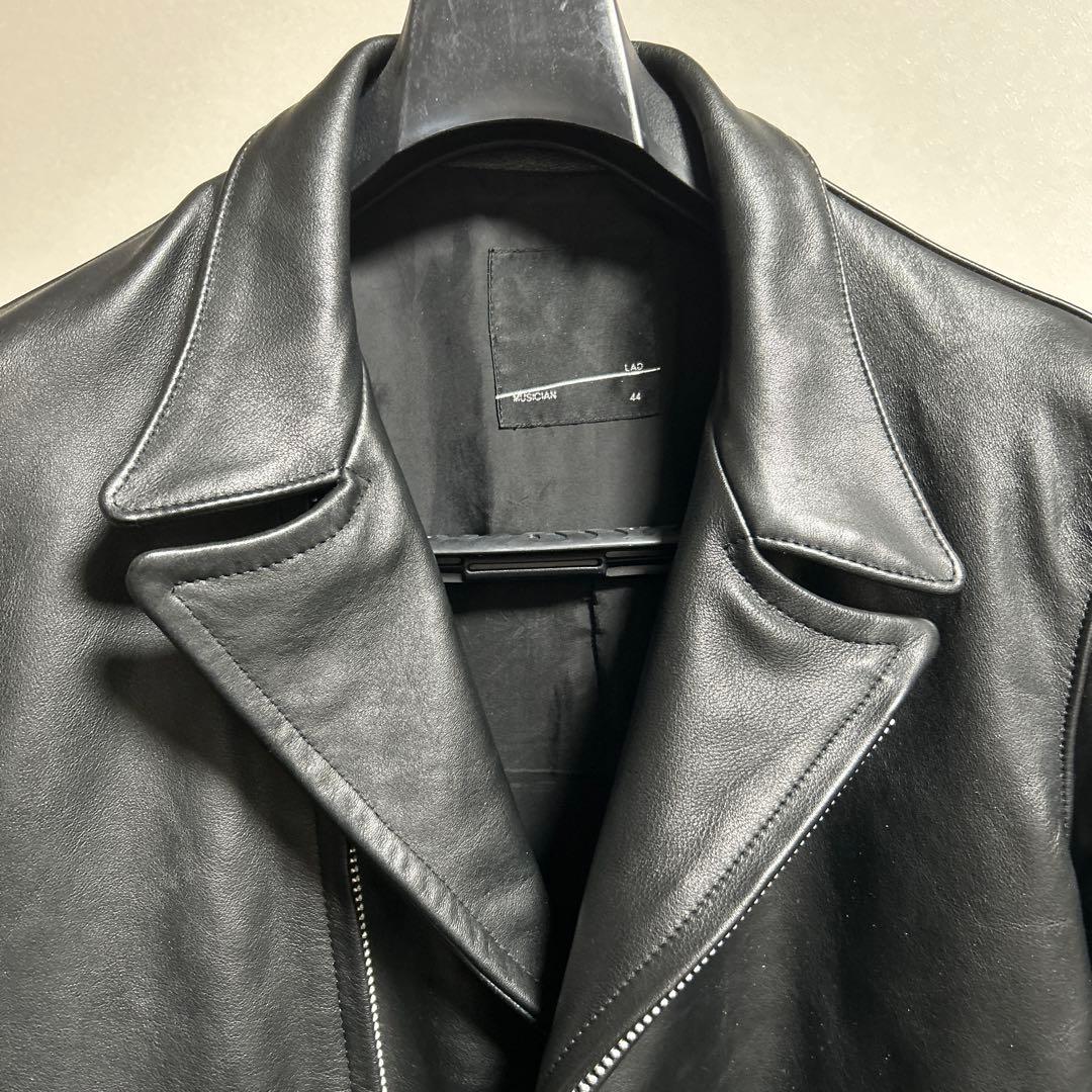 17日まで値下げ　ラッドミュージシャン ダブルライダース サイズ44 黒