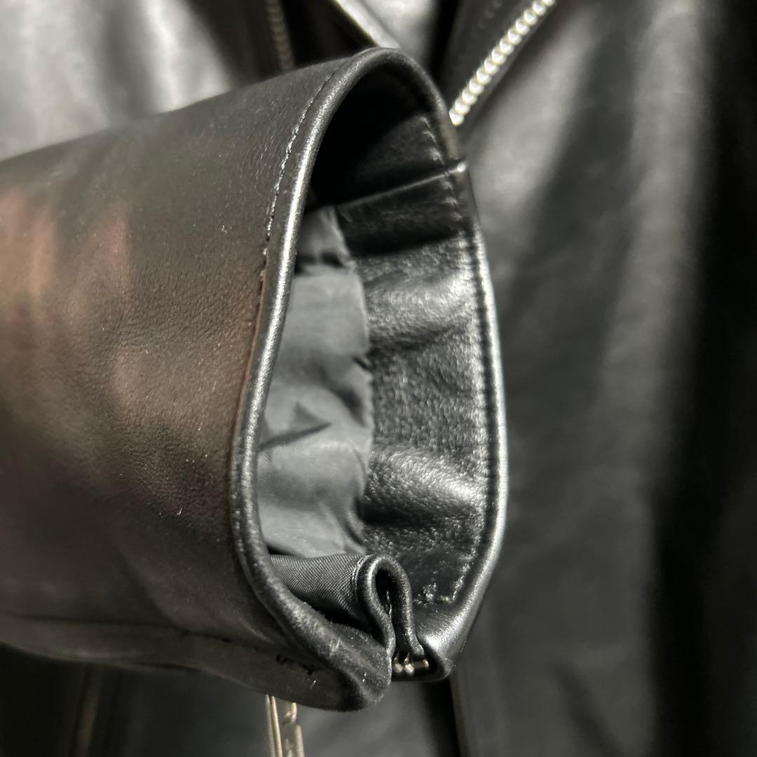 17日まで値下げ　ラッドミュージシャン ダブルライダース サイズ44 黒