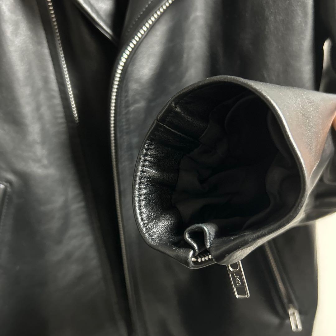 17日まで値下げ　ラッドミュージシャン ダブルライダース サイズ44 黒