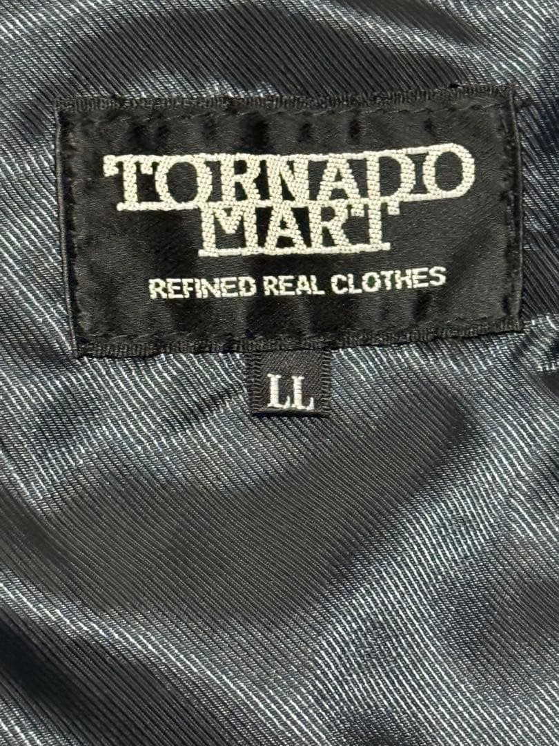 TORNADO MART トルネードマート 本革レザージャケット ブラック LL