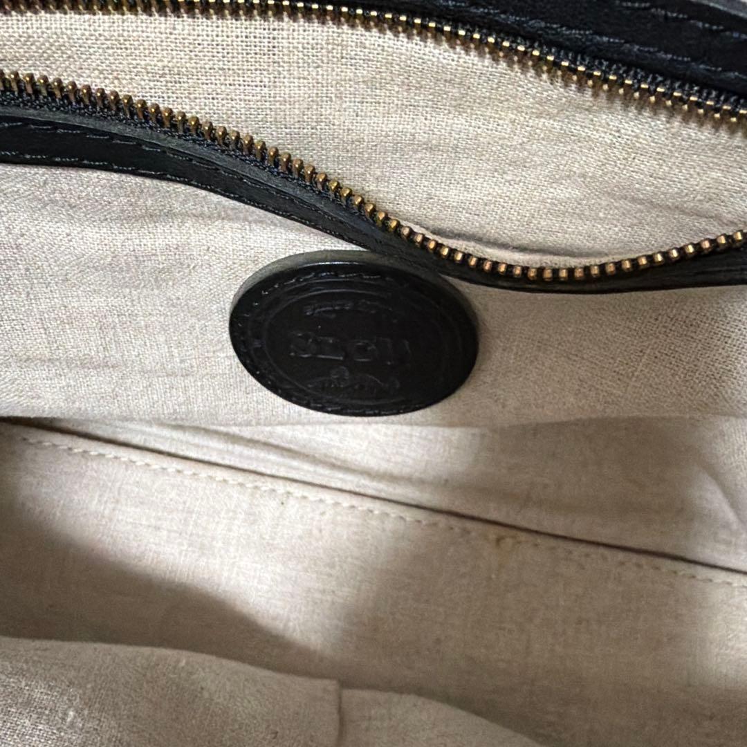 【美品】SLOW レザートートバッグ　ルボーノ　黒