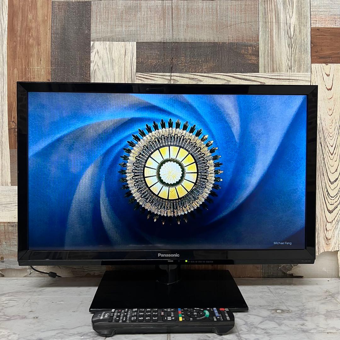 即日日受渡❣️全国送料込パナソニック24型液晶テレビ　裏番組録画可能　Wチューナー