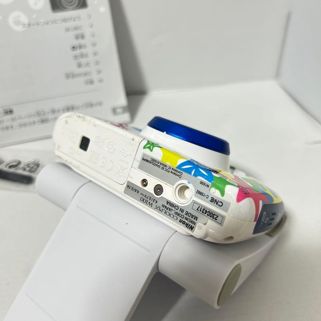 【限定カラー】Nikon COOLPIX W100 Marin 防水機能