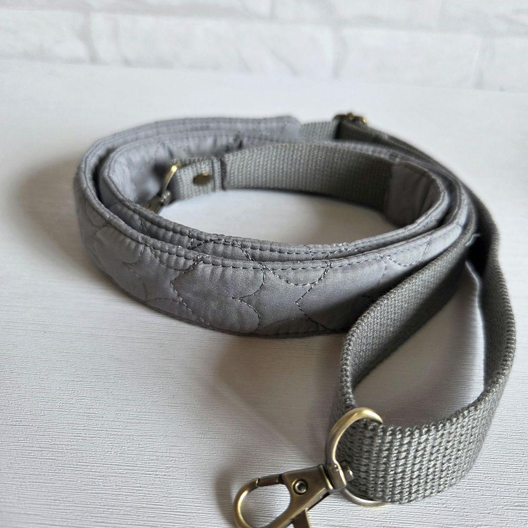 ミケ　ボストン型ショルダーバッグ(M)　ハンドメイド