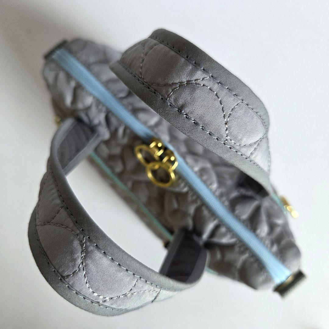 ミケ　ボストン型ショルダーバッグ(M)　ハンドメイド