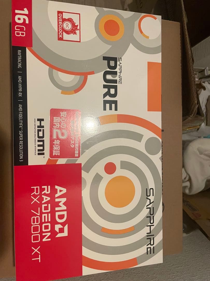 グラフィックボード・グラボ・ビデオカード Sapphire Radeon RX 7800 XT 16GB