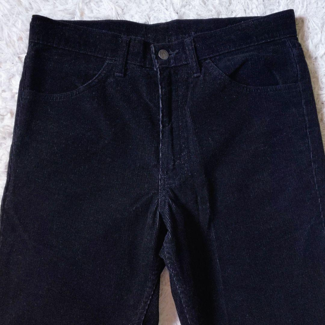 LEVI'S　519-40　W33　コーデュロイ　パンツ　ブラック　日本製