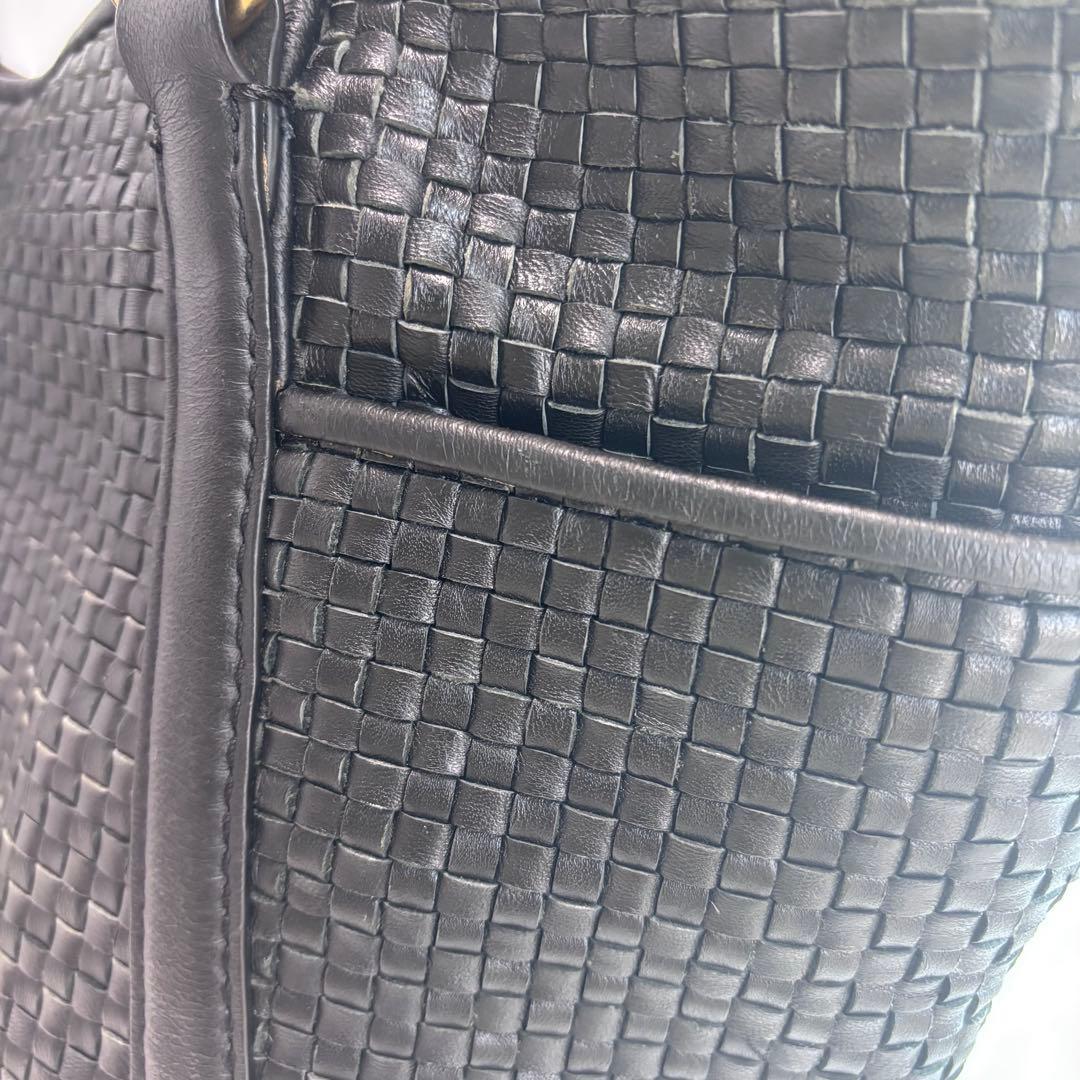 COLE HAAN コールハーン トートバック 編み込み A4 肩掛け