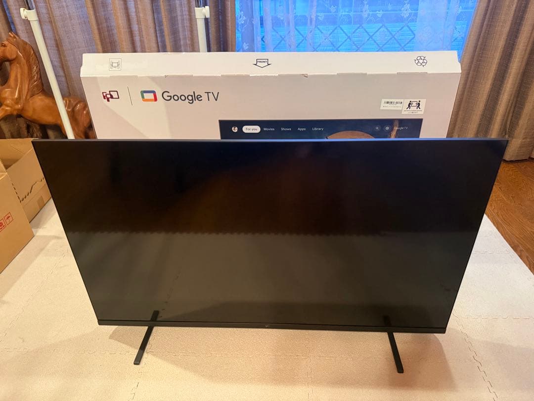 CG43-C2 FPD チューナーレステレビ 43V型 4K Google TV