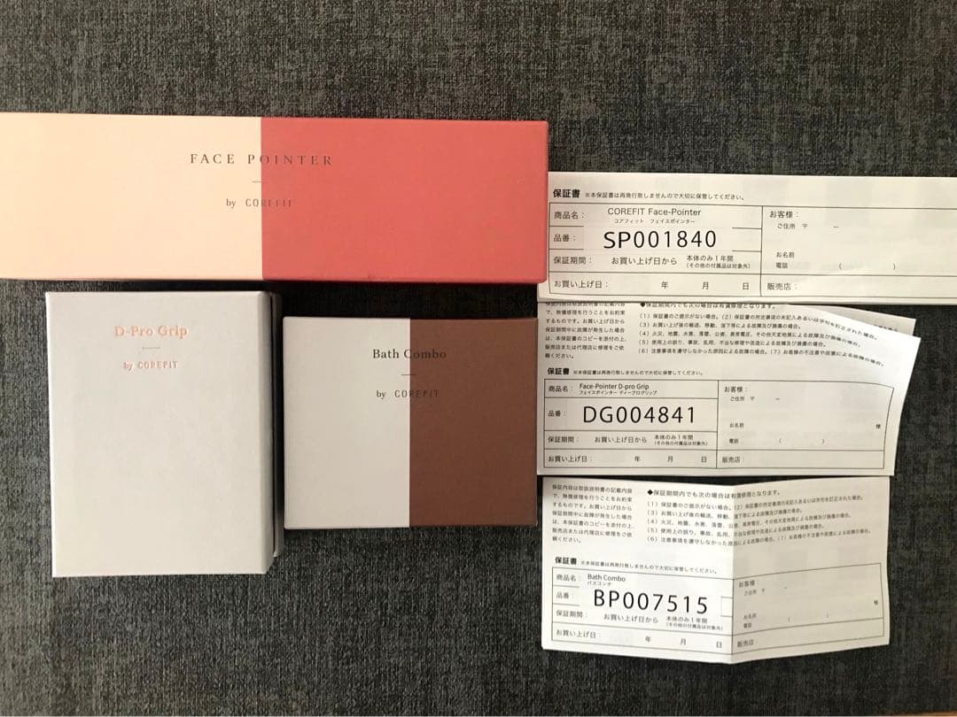 COREFIT フェイスポインター セット(バスコンボ、ヘッドドライバー)