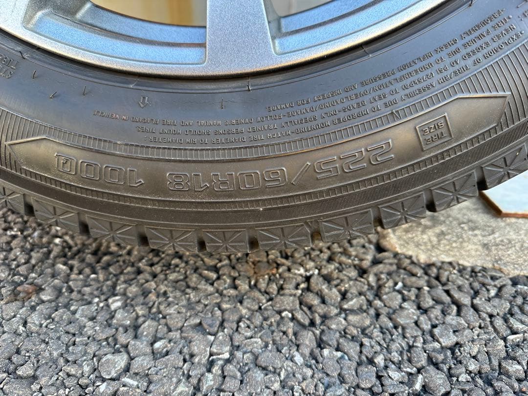 スバル　アウトバック　エクシーダー　18インチ ホイールセット4本