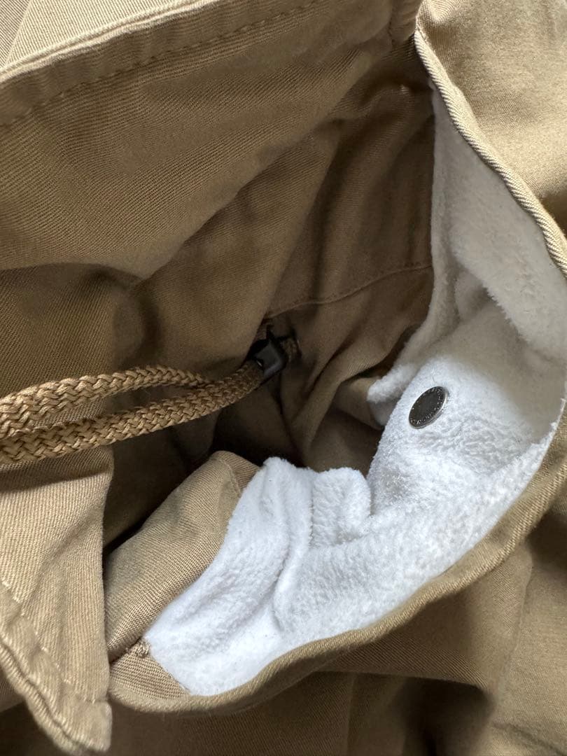 WOOLRICHモッズコート ラビット/コヨーテファー ライナー付